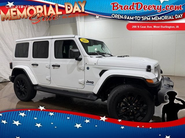 2025 Jeep Wrangler 4xe Sahara