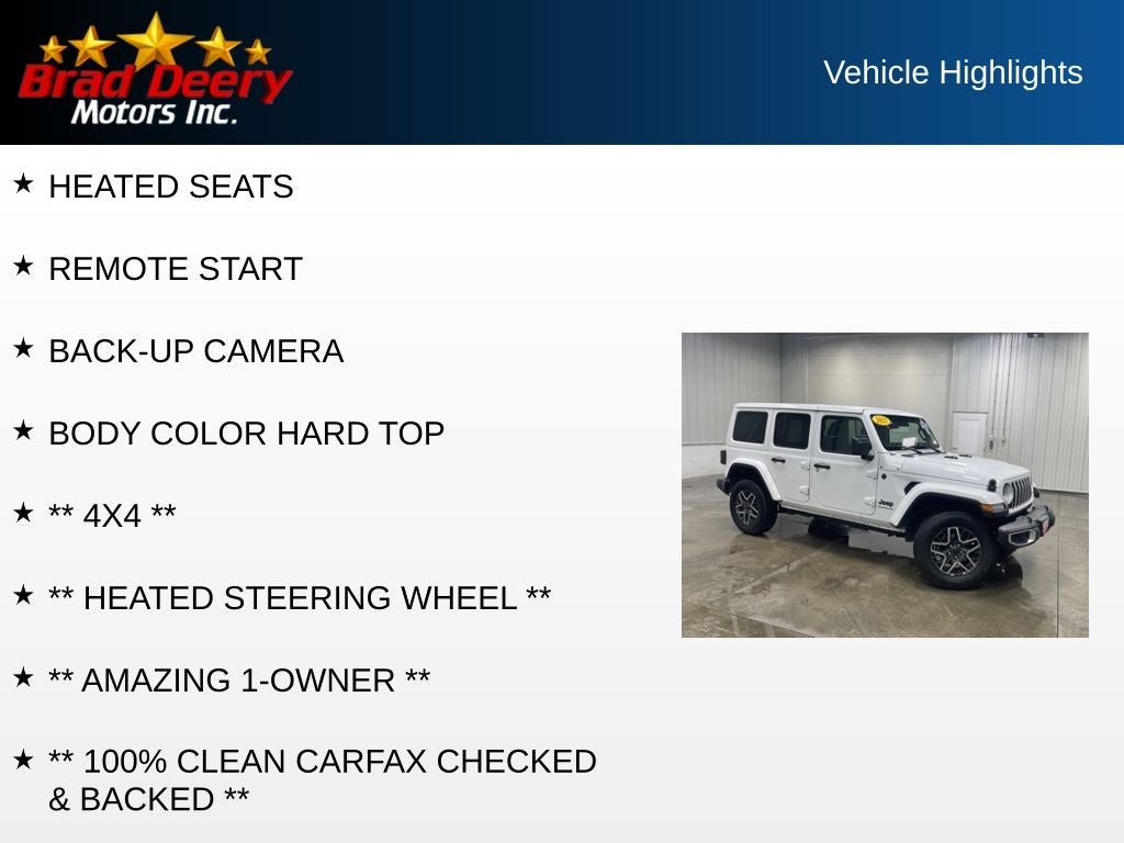 2025 Jeep Wrangler Sahara