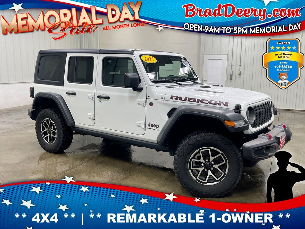 2025 Jeep Wrangler Rubicon 4X4