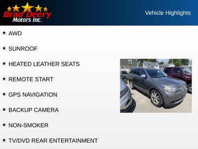 2012 Dodge Durango Crew