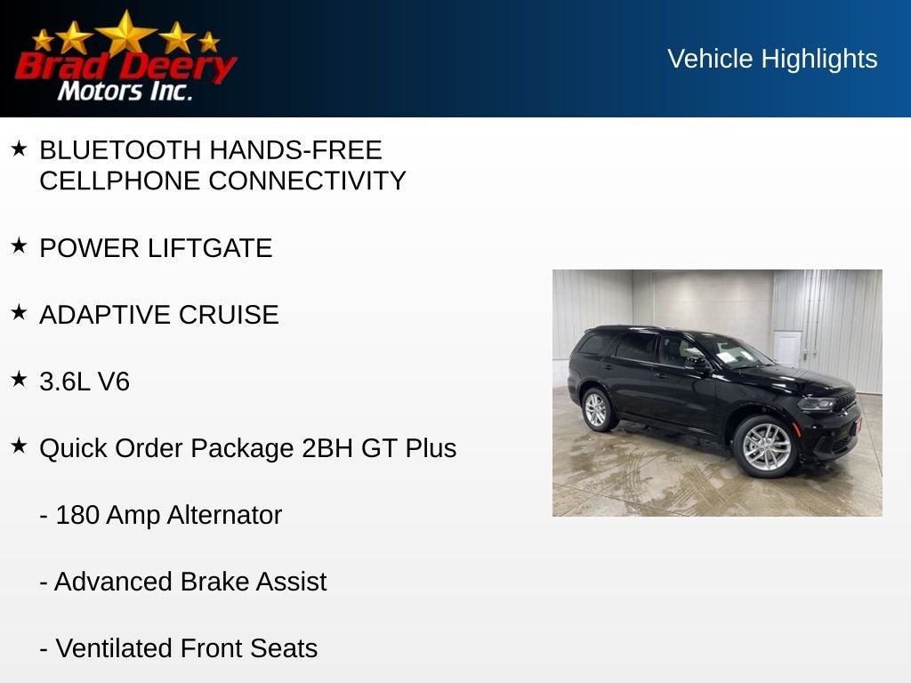 2026 Dodge Durango GT Plus AWD