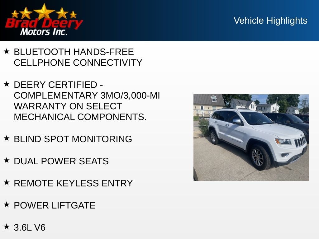 2016 Jeep Grand Cherokee Limited