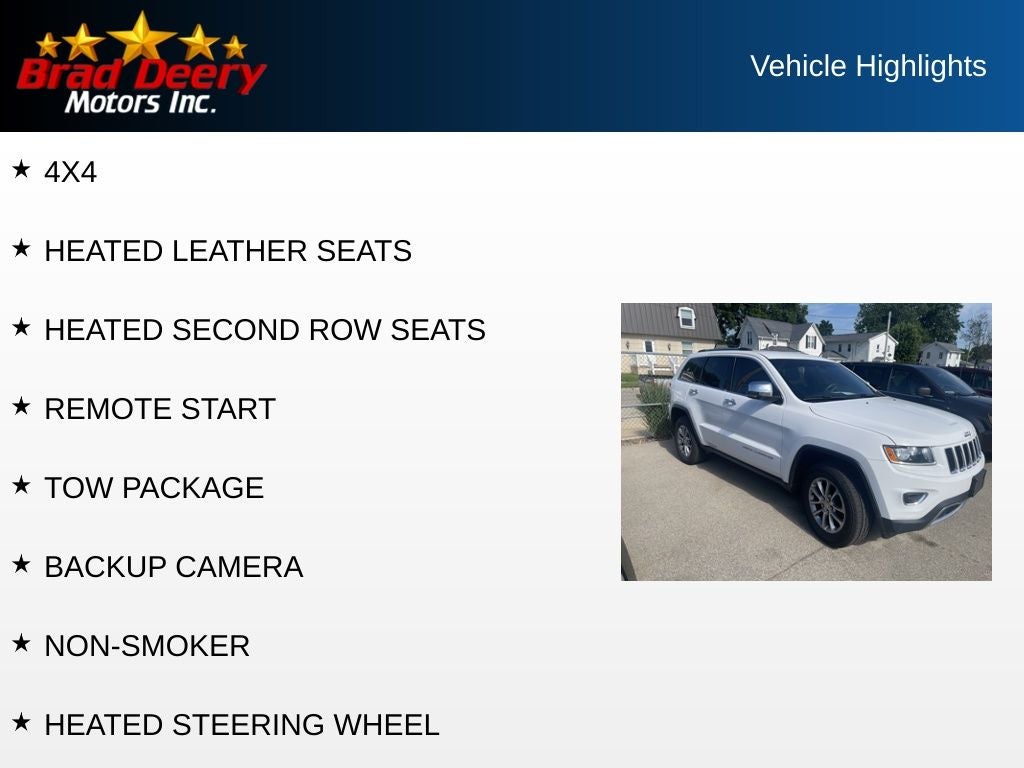 2016 Jeep Grand Cherokee Limited