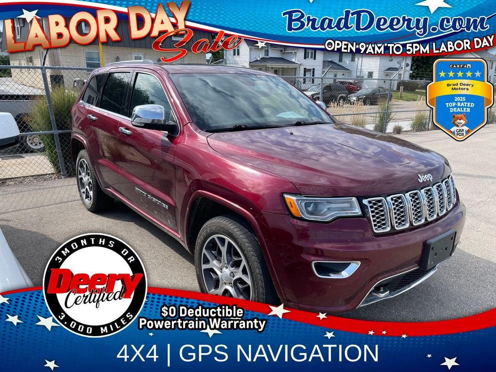 2019 Jeep Grand Cherokee Overland