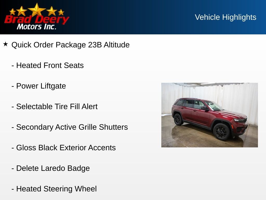 2024 Jeep Grand Cherokee Altitude