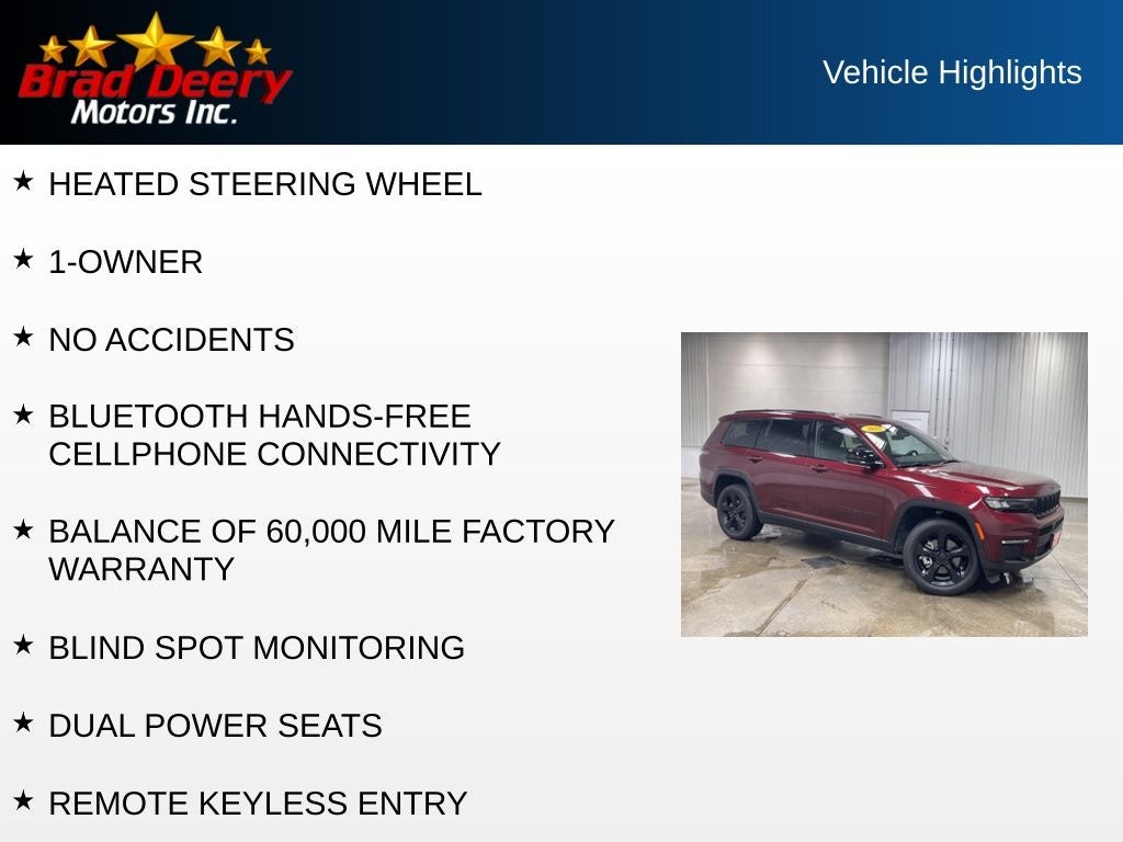 2025 Jeep Grand Cherokee L Limited