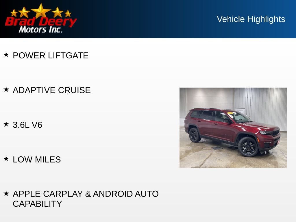 2025 Jeep Grand Cherokee L Limited