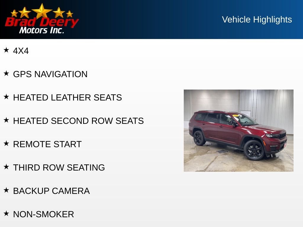 2025 Jeep Grand Cherokee L Limited