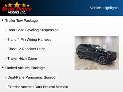 2026 Jeep Grand Cherokee L Limited 4X4