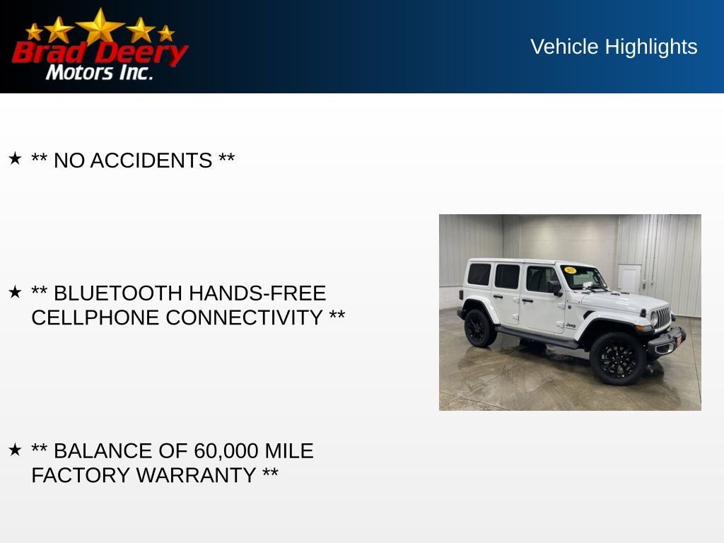 2025 Jeep Wrangler Sahara 4xe