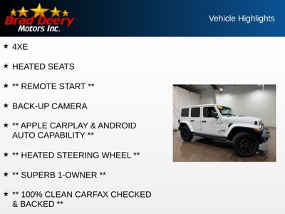 2025 Jeep Wrangler Sahara 4xe