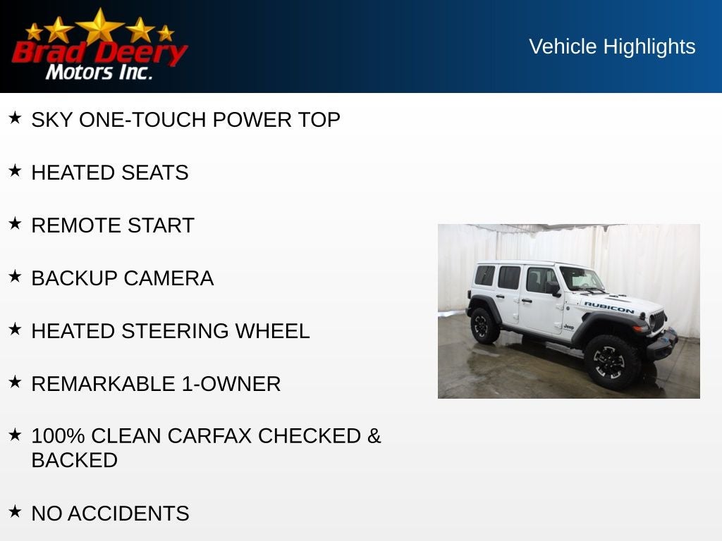2025 Jeep Wrangler Rubicon 4xe