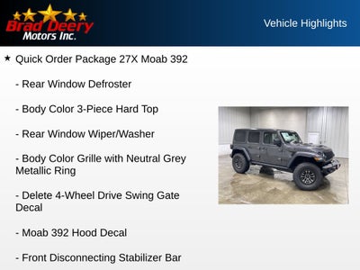 2027 Jeep Wrangler Moab 392