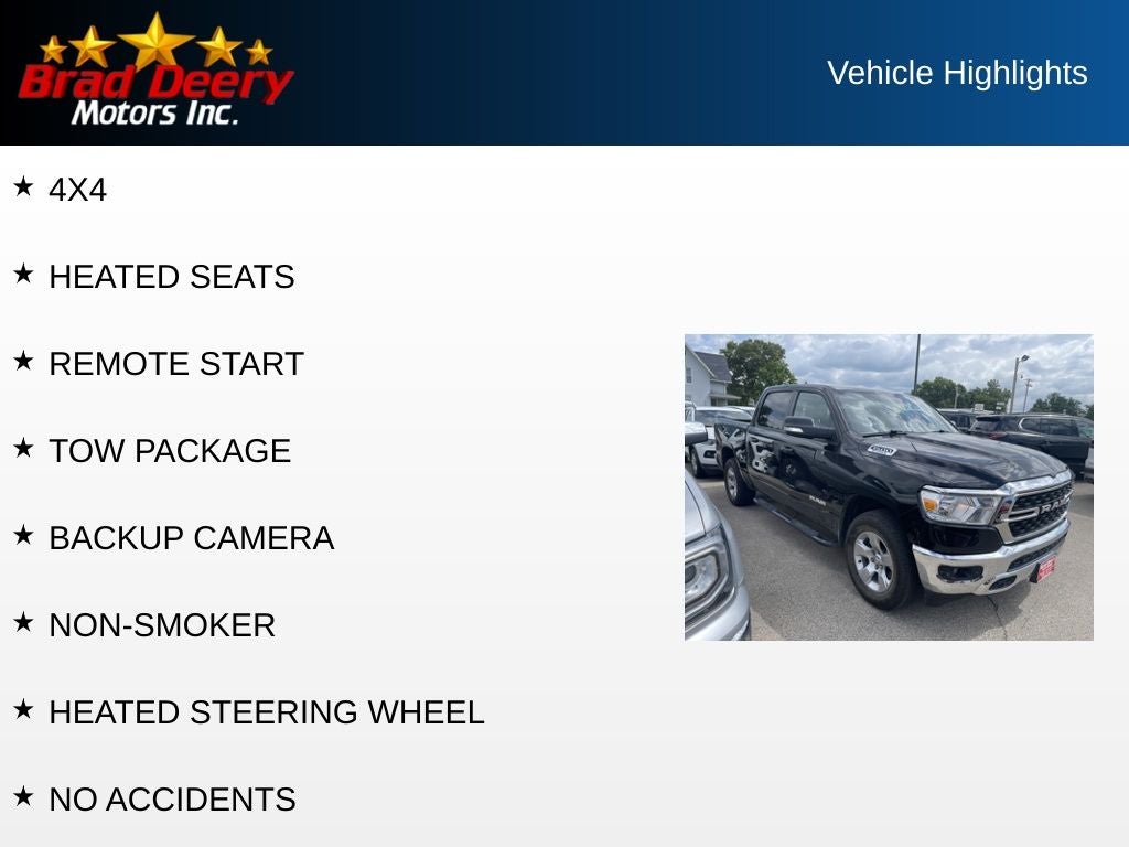 2022 RAM 1500 Big Horn/Lone Star