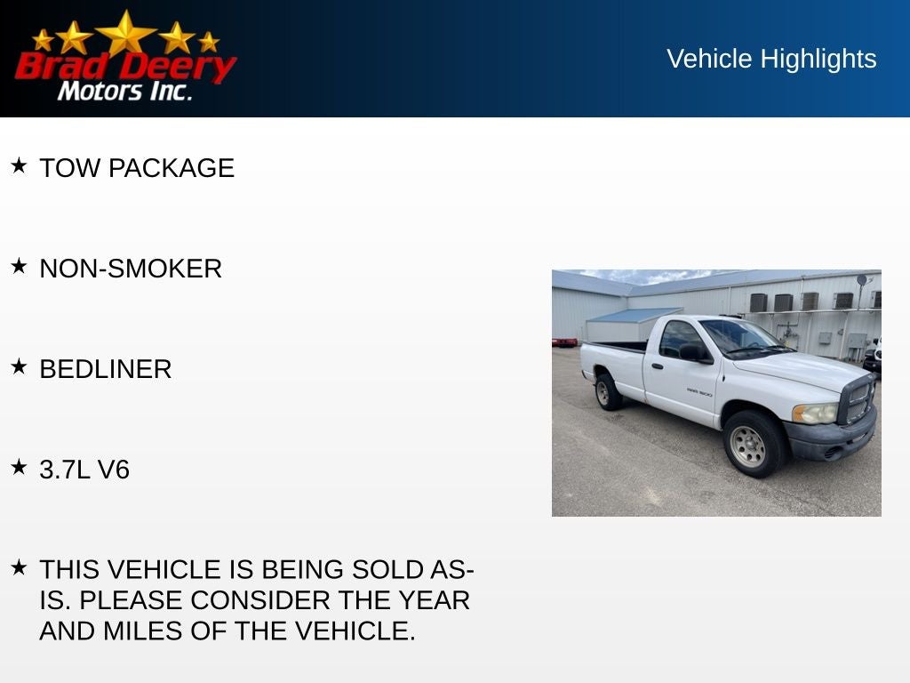 2003 Dodge Ram 1500 ST