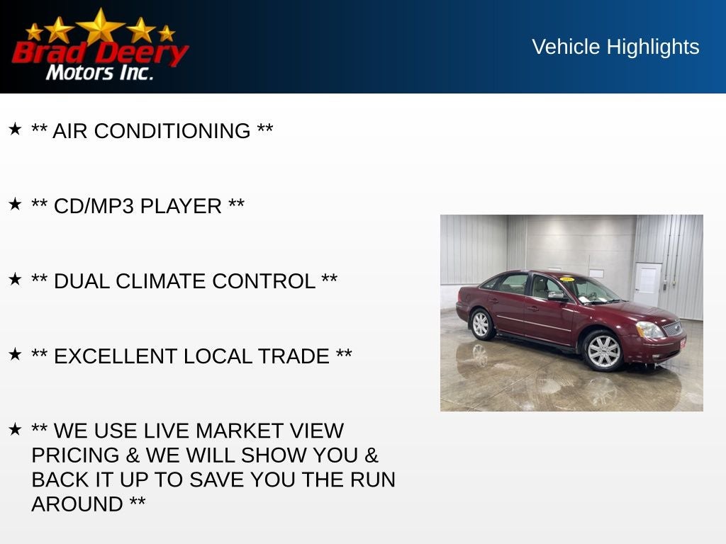 2005 Ford Five Hundred Limited