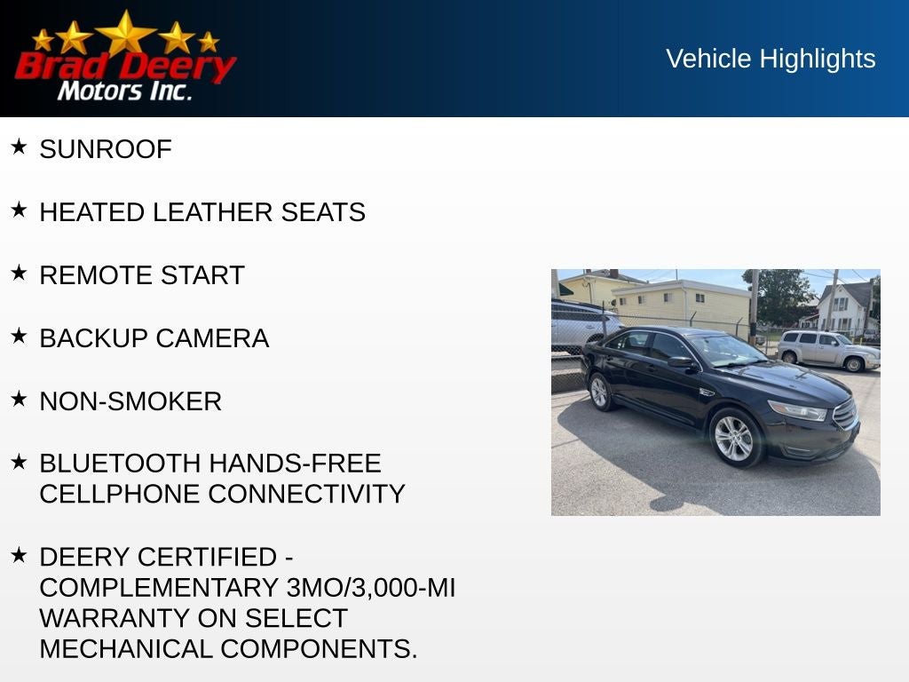 2014 Ford Taurus SEL