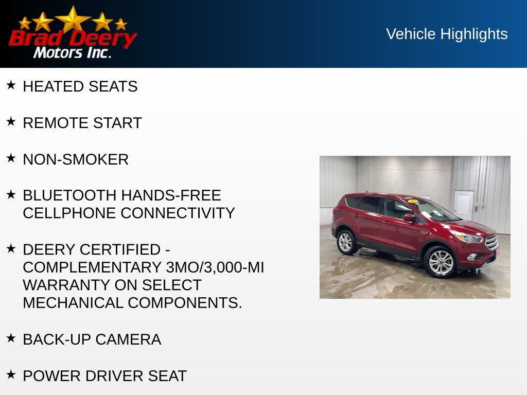 2019 Ford Escape SE