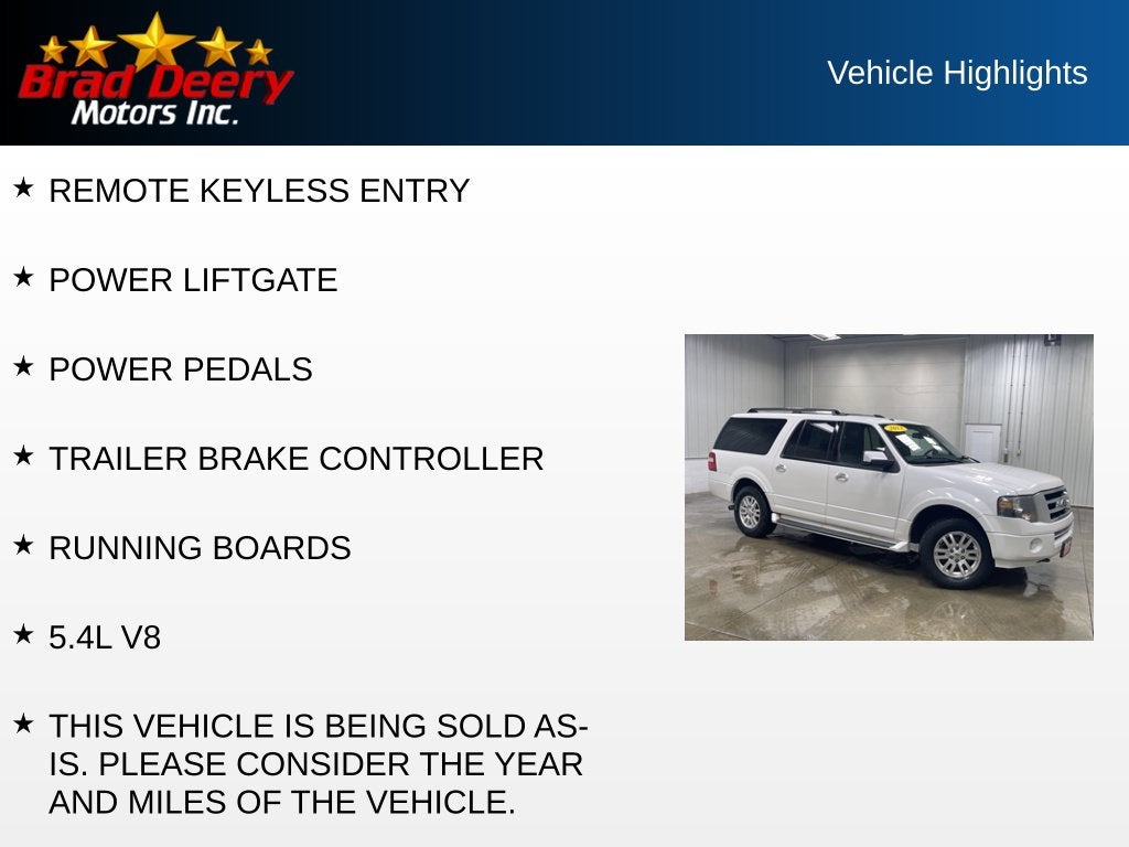 2013 Ford Expedition EL Limited