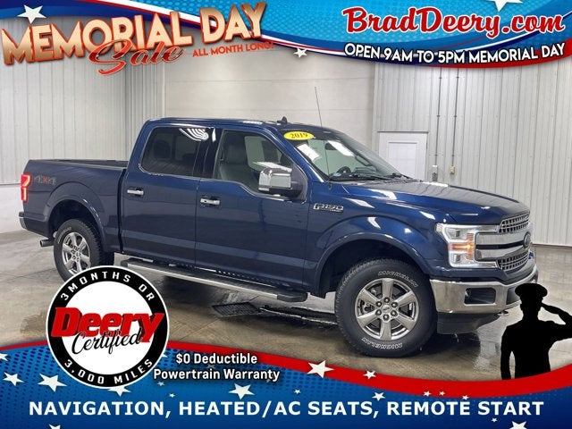 2019 Ford F-150 Lariat Crew Cab 4X4