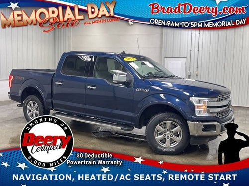 2019 Ford F-150 Lariat Crew Cab 4X4
