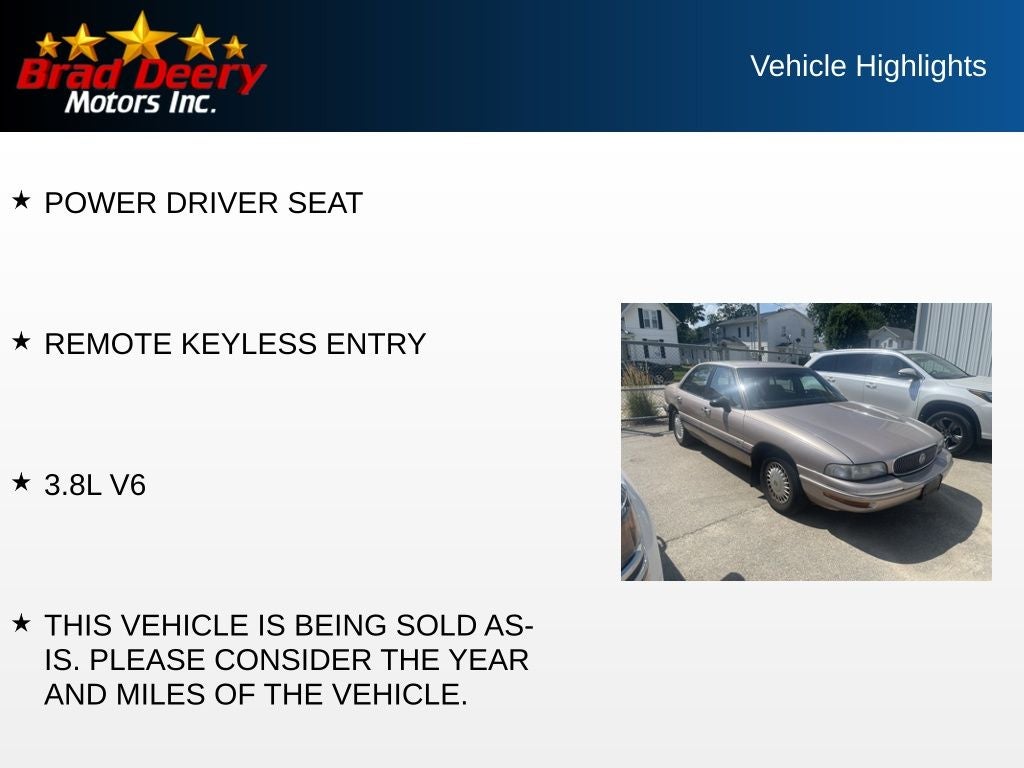 1999 Buick LeSabre Custom