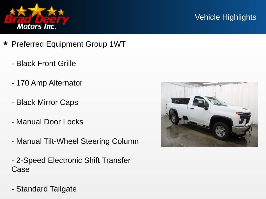 2022 Chevrolet Silverado 2500HD Work Truck