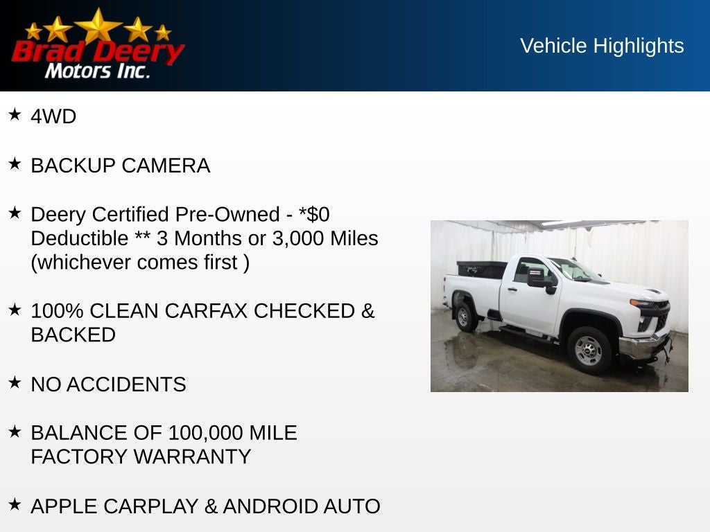 2022 Chevrolet Silverado 2500HD Work Truck