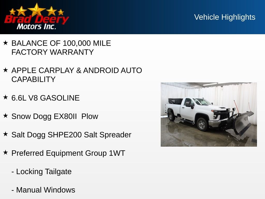 2022 Chevrolet Silverado 2500HD Work Truck