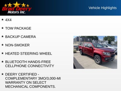 2021 Chevrolet Colorado Work Truck