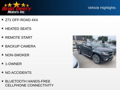 2017 Chevrolet Colorado Z71