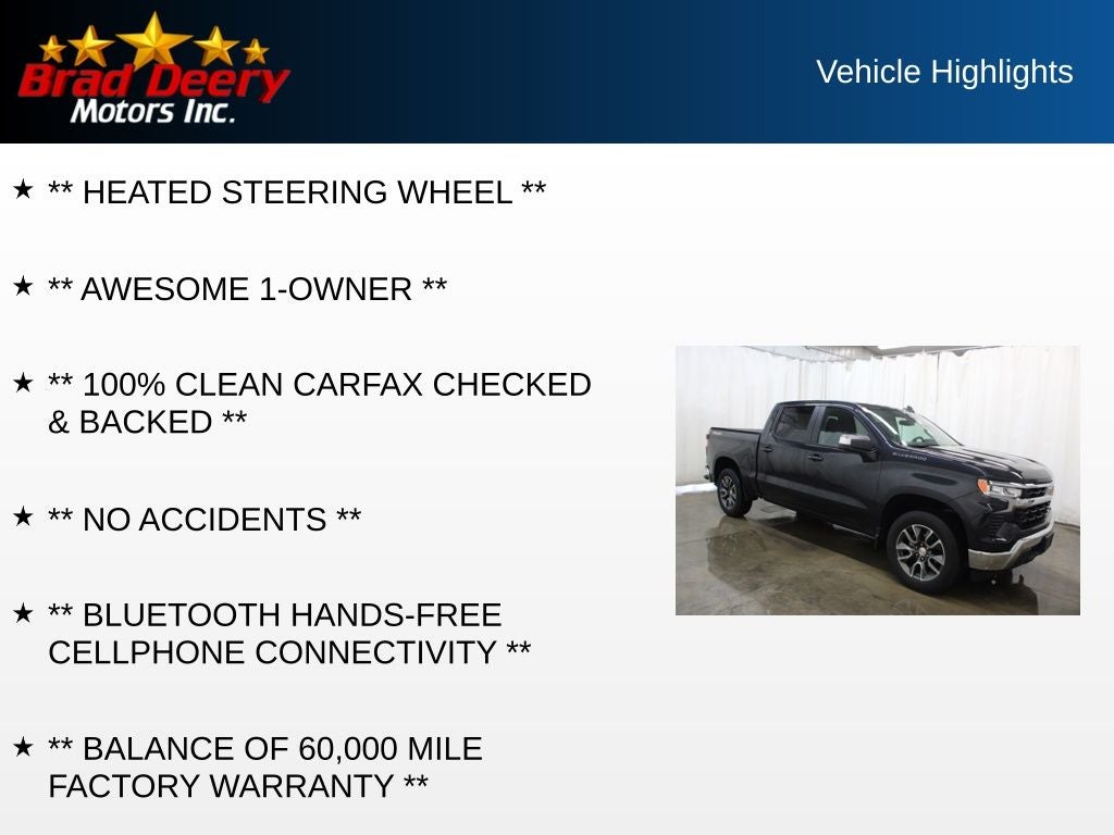 2022 Chevrolet Silverado 1500 LT Crew Cab 4X4