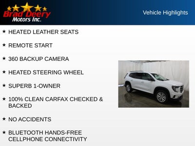 2026 GMC Acadia Elevation