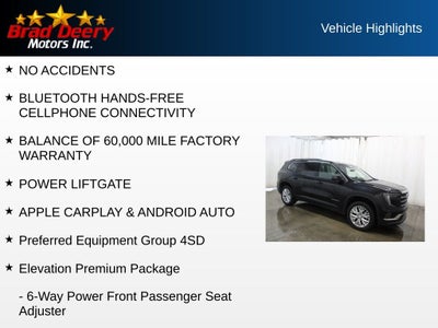 2026 GMC Acadia Elevation