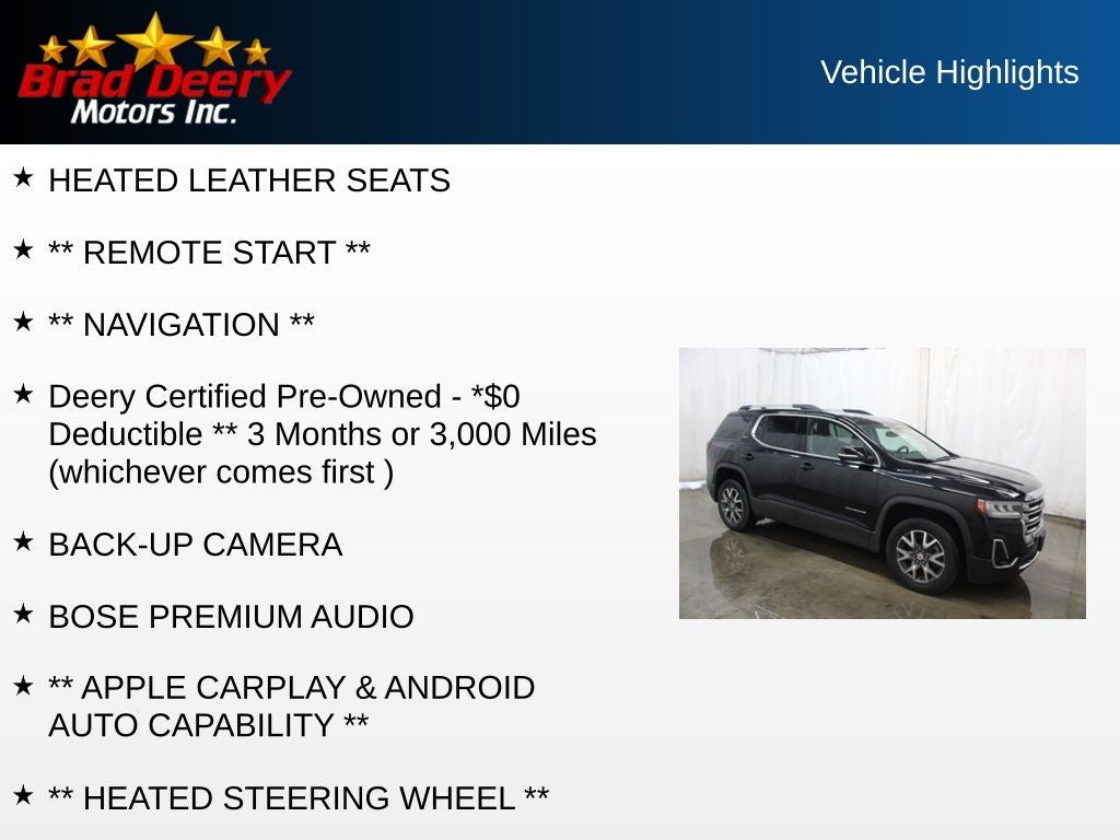 2023 GMC Acadia SLT