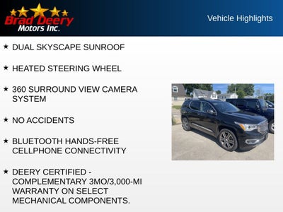 2018 GMC Acadia Denali