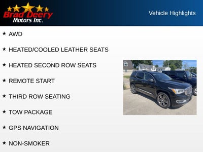 2018 GMC Acadia Denali