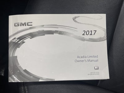 2017 GMC Acadia Limited SLT