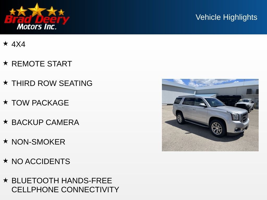 2020 GMC Yukon SLE