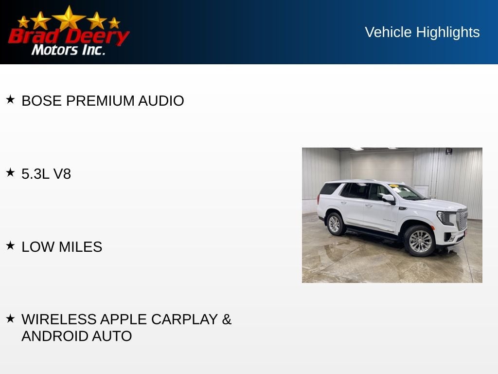 2022 GMC Yukon SLT
