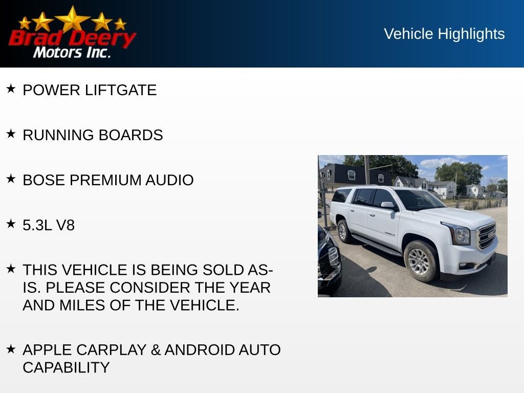 2019 GMC Yukon XL SLT