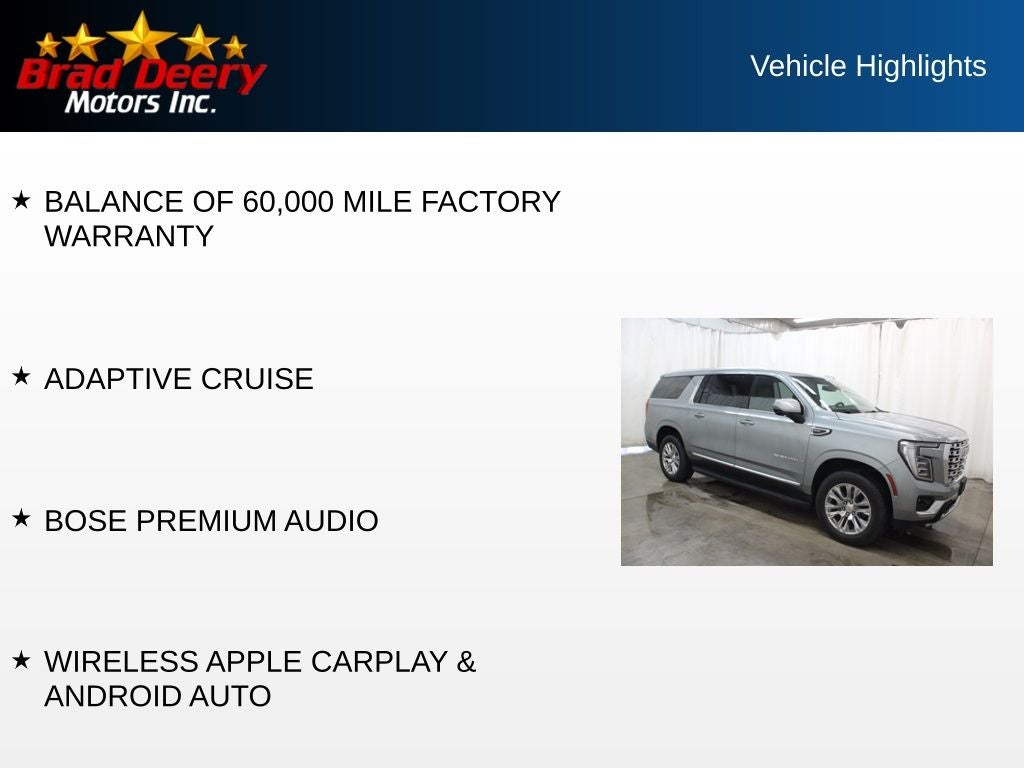 2025 GMC Yukon XL Denali