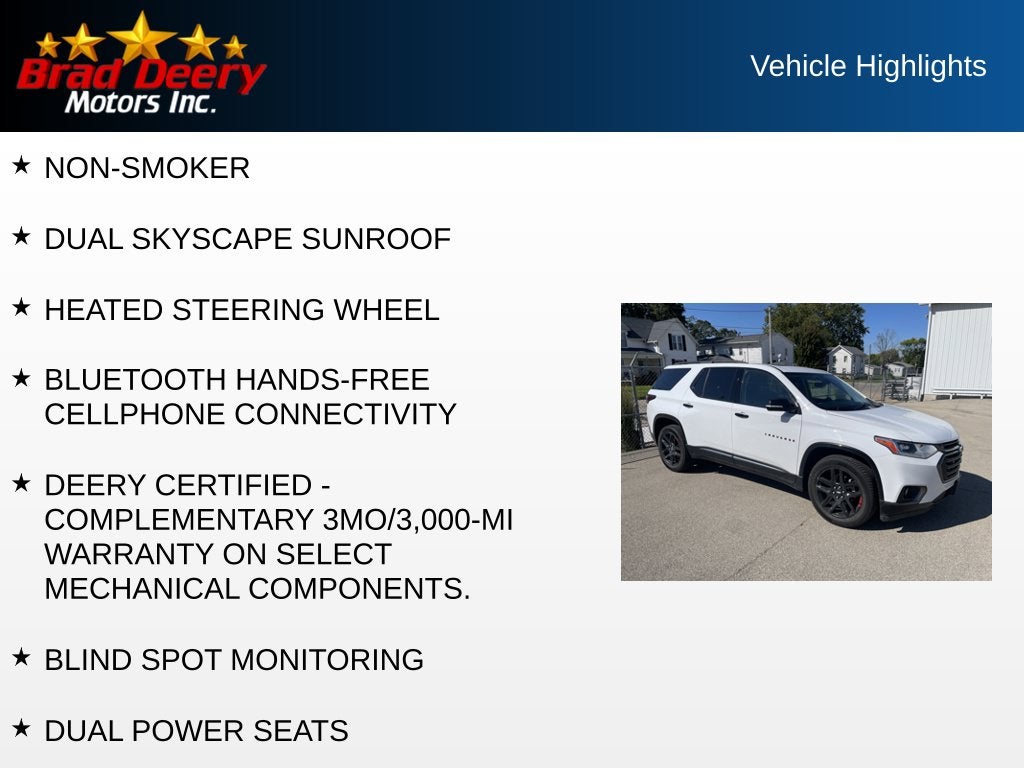 2019 Chevrolet Traverse Premier