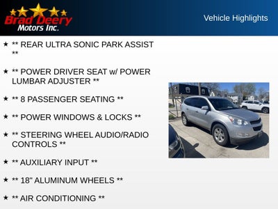 2012 Chevrolet Traverse LT