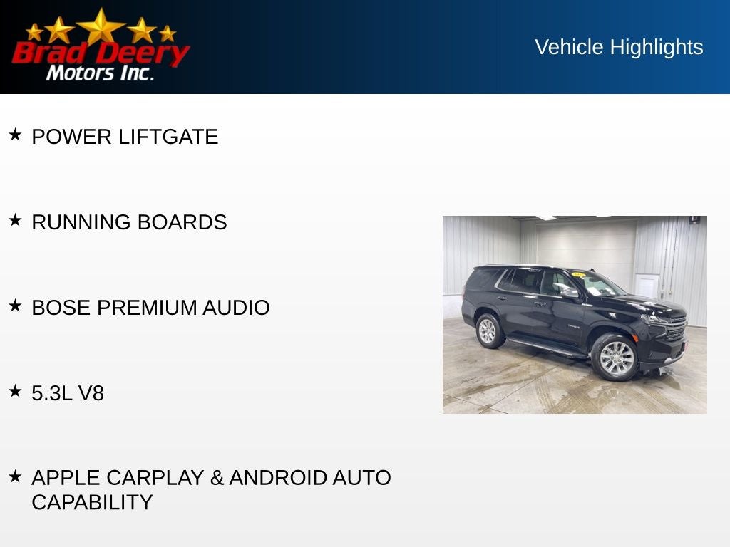 2023 Chevrolet Tahoe Premier