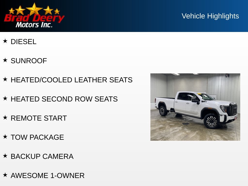 2025 GMC Sierra 3500HD Denali Ultimate