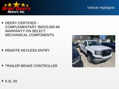 2018 GMC Sierra 1500 Base