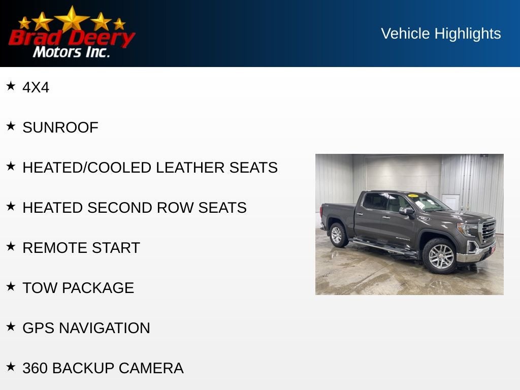 2019 GMC Sierra 1500 SLT
