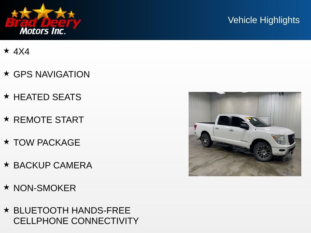 2021 Nissan Titan SV