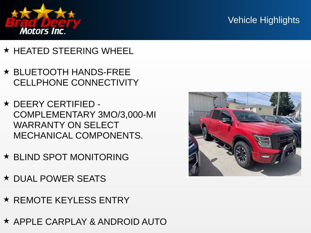 2021 Nissan Titan PRO-4X